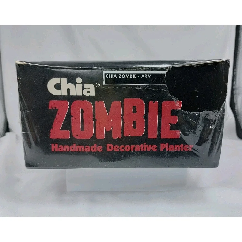 2014 Chia Pet Zombie Restless Arm Handmade Decorative Planter New‎ Sealed